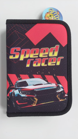 Rechizite Școlare - Penar neechipat 1 fermoar-2 extensii racing Milla