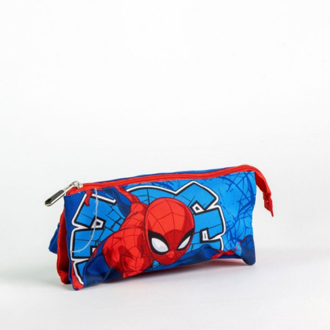 Penar neechipat Cerda Spiderman, 1 fermoar, 3 compartimente, 22.5x11.5x2cm, 493535 [1]