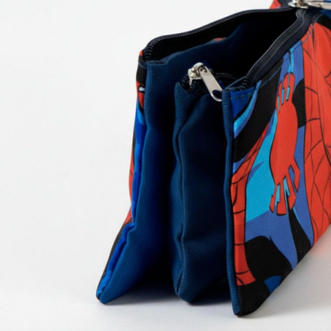 Penar neechipat Cerda Spiderman, 1 fermoar, 3 compartimente, 22.5x11.5x2cm, 630930 [2]