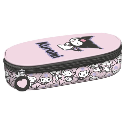 Penare fete, baieti, echipate si neechipate - Penar neechipat St.Majewski Kuromi Pink, 1 fermoar, 694189, oval