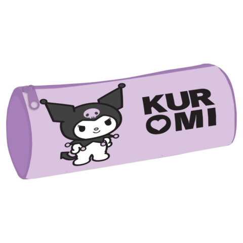Penare fete, baieti, echipate si neechipate - Penar neechipat St.Majewski Kuromi Violet, 1 fermoar, 693748, cilindric