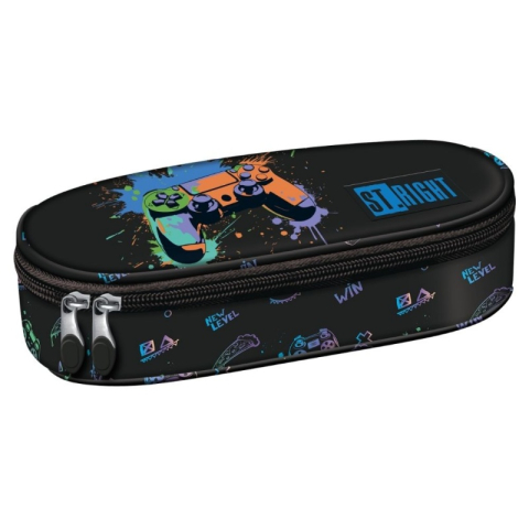 Penare fete, baieti, echipate si neechipate - Penar neechipat St.Majewski St. Right Game Controller Splash, 1 fermoar, 697579, oval