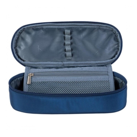 Penare fete, baieti, echipate si neechipate - Penar neechipat St.Majewski St.Right Navy Blue, 1 fermoar, 1 extensie, bleumarin