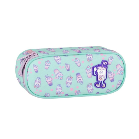 Penare fete, baieti, echipate si neechipate - Penar neechipat Starpak BubbleTea, 1 fermoar, 1 extensie, 5x22x9.5cm, 550900
