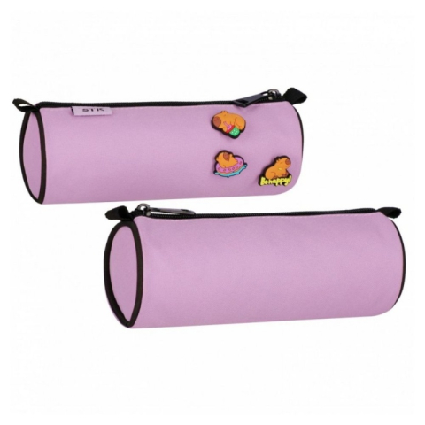 Penare fete, baieti, echipate si neechipate - Penar neechipat Starpak Capybara Pins, 1 fermoar, 576233, cilindric