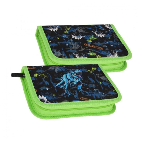 Penare fete, baieti, echipate si neechipate - Penar neechipat Starpak Dino Glow, 1 fermoar, 550997, 2 extensii