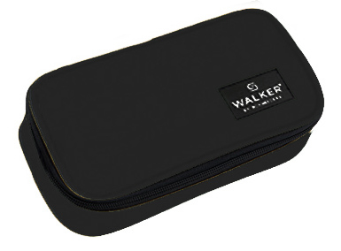 Rechizite Școlare - Penar oval negru theo walker