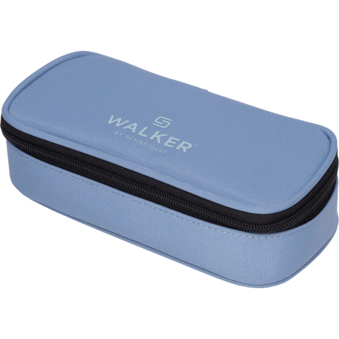 Rechizite Școlare - Penar oval skyblue classic 2025 walker