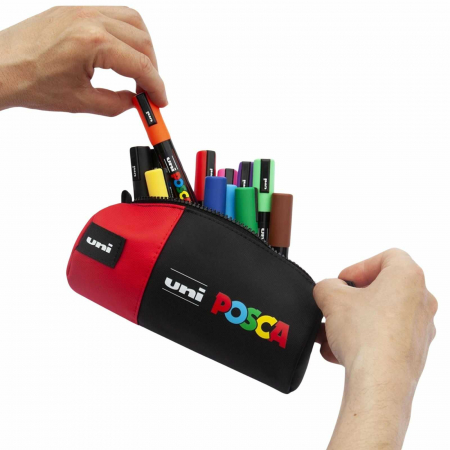 Penar Posca Echipat cu Carioci Posca Set 16 buc - Micostore.ro