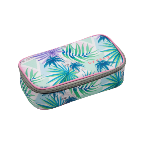 Rechizite Școlare - Penar tubular Jumbo Pouch Flowers OXY