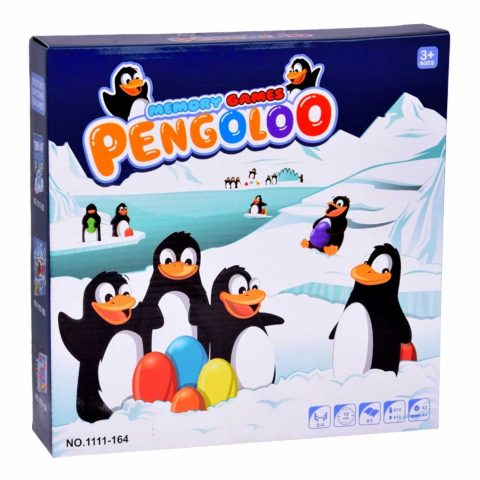 PENGOLOO Joc de Memorie cu Pinguini, 4 Ani+ [9]