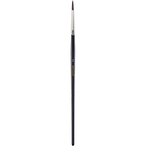 Art & Craft si Artizanat - Pensula Brons BR-234, varf rotund, nr. 3, pictura cu acuarele