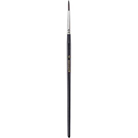 Art & Craft si Artizanat - Pensula Brons BR-235, varf rotund, nr. 4, pictura cu acuarele