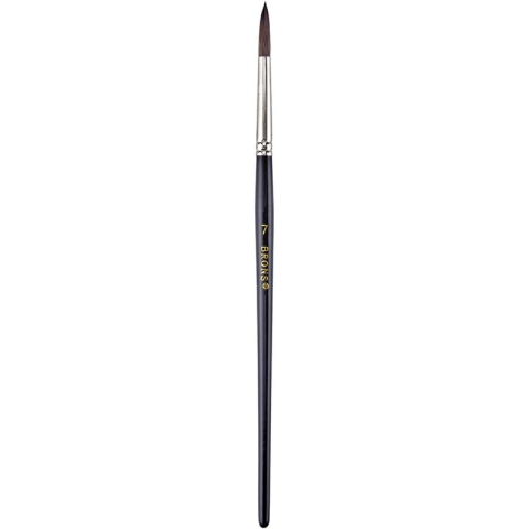 Art & Craft si Artizanat - Pensula Brons BR-238, varf rotund, nr. 7, pictura cu acuarele