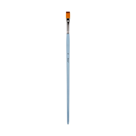 Art & Craft si Artizanat - Pensula Brons BR-786, varf lat, nr. 12, pictura cu ulei/apa