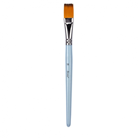 Art & Craft si Artizanat - Pensula Brons BR-789, varf lat, nr. 18, pictura cu ulei/apa