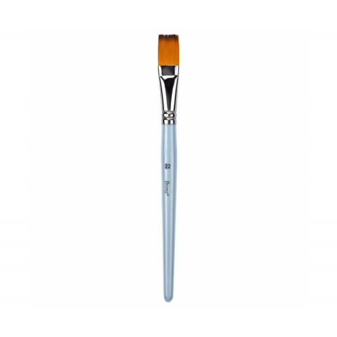 Art & Craft si Artizanat - Pensula Brons BR-791, varf lat, nr. 22, pictura cu ulei/apa