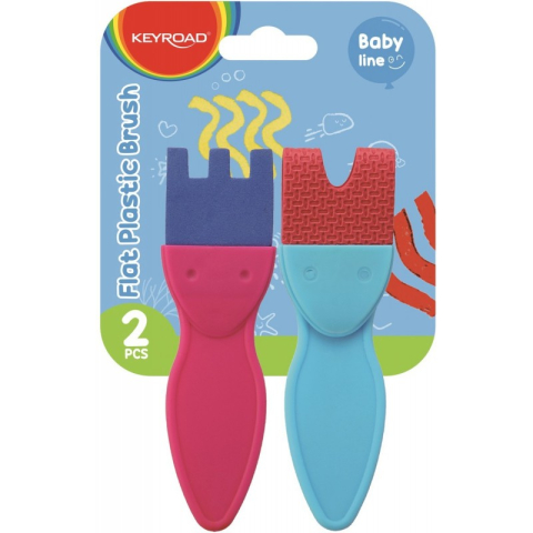 Art & Craft si Artizanat - Pensula Keyroad Baby line, pentru modelaj, set 2 buc, KR972315