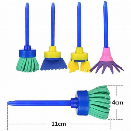 Pensule amuzante si Instrumente de Pictura - Micostore [4]