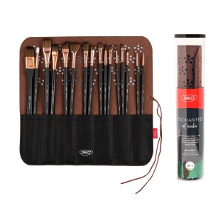 Art & Craft si Artizanat - Pensule set 15+1 enchanted daco pn2916