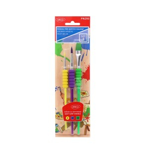 Art & Craft si Artizanat - Pensule set 3 par sintetic daco pn293