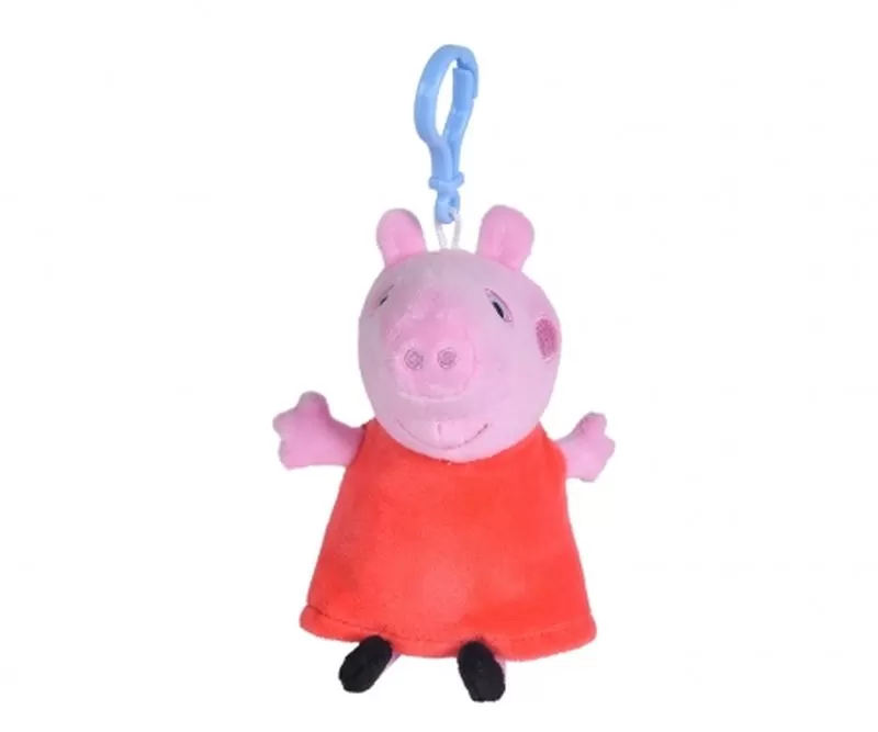 Jucării și Jocuri pentru copii - Peppa pig breloc plus peppa 10cm, varsta de la 0 luni la +15 ani