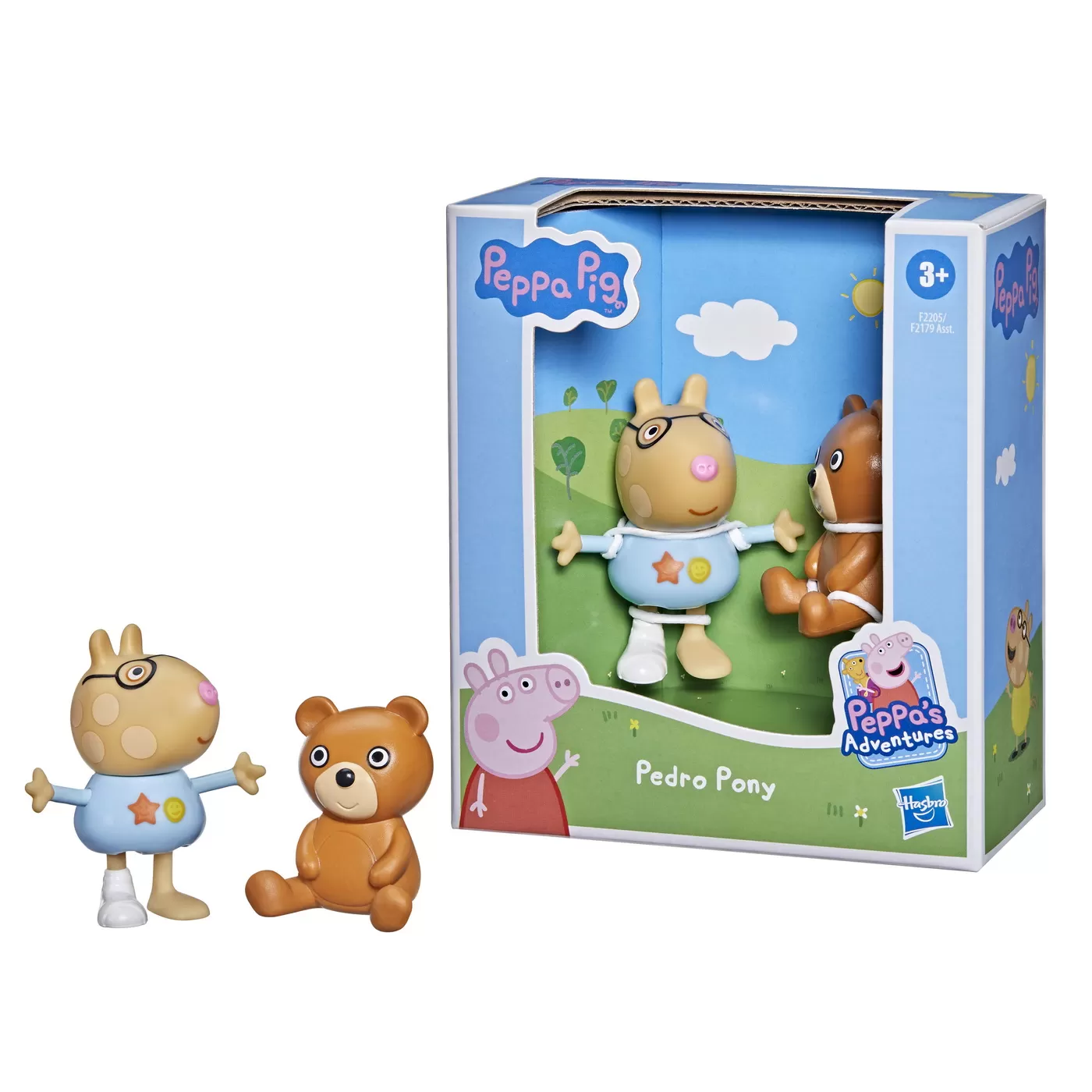 Peppa pig figurina prietenii amuzanti poneiul pedro 7cm, varsta de la 3 ani la 7 ani [2]