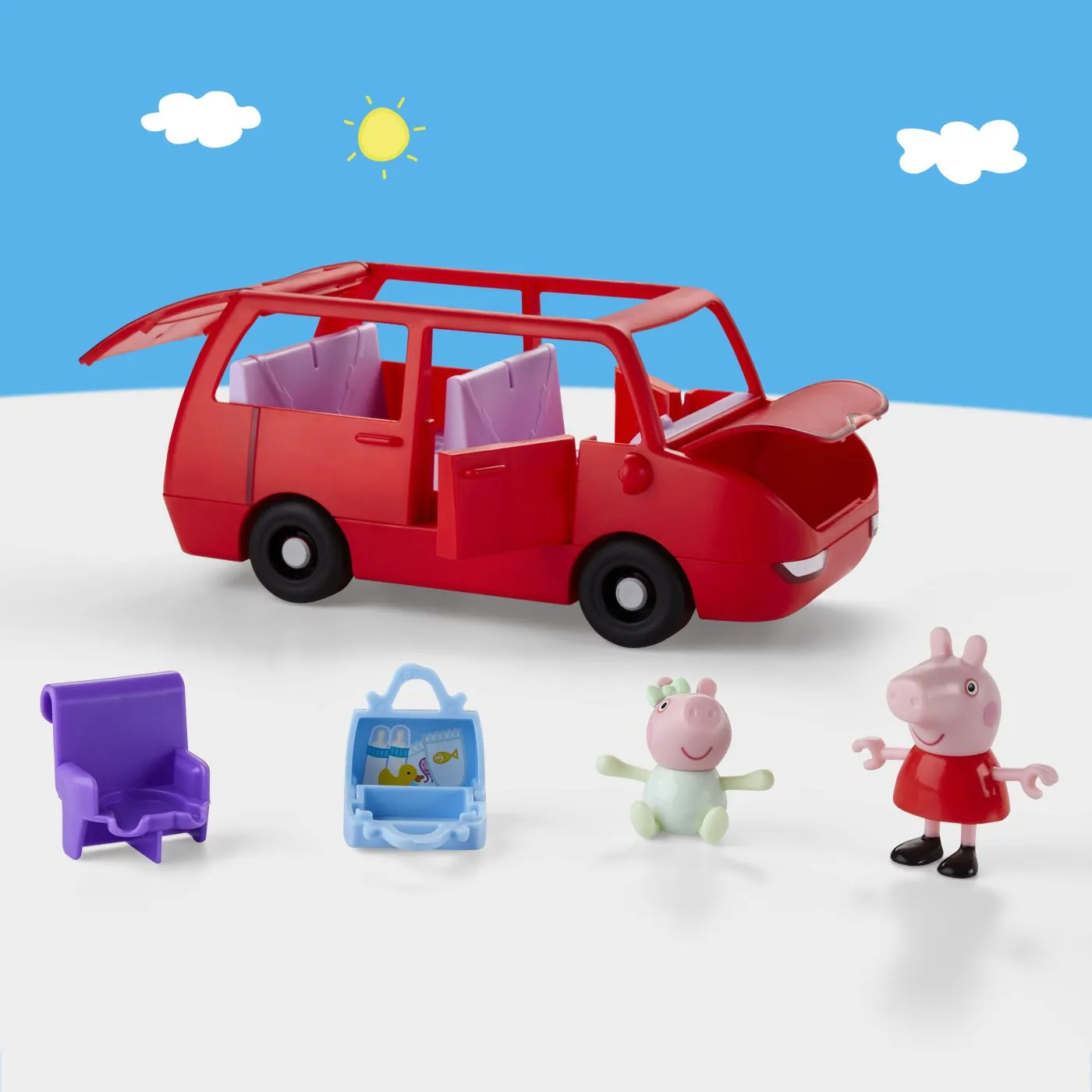 Peppa pig masina familiei peppa cu figurine, copii varsta 3 ani pana la 7 ani [6]