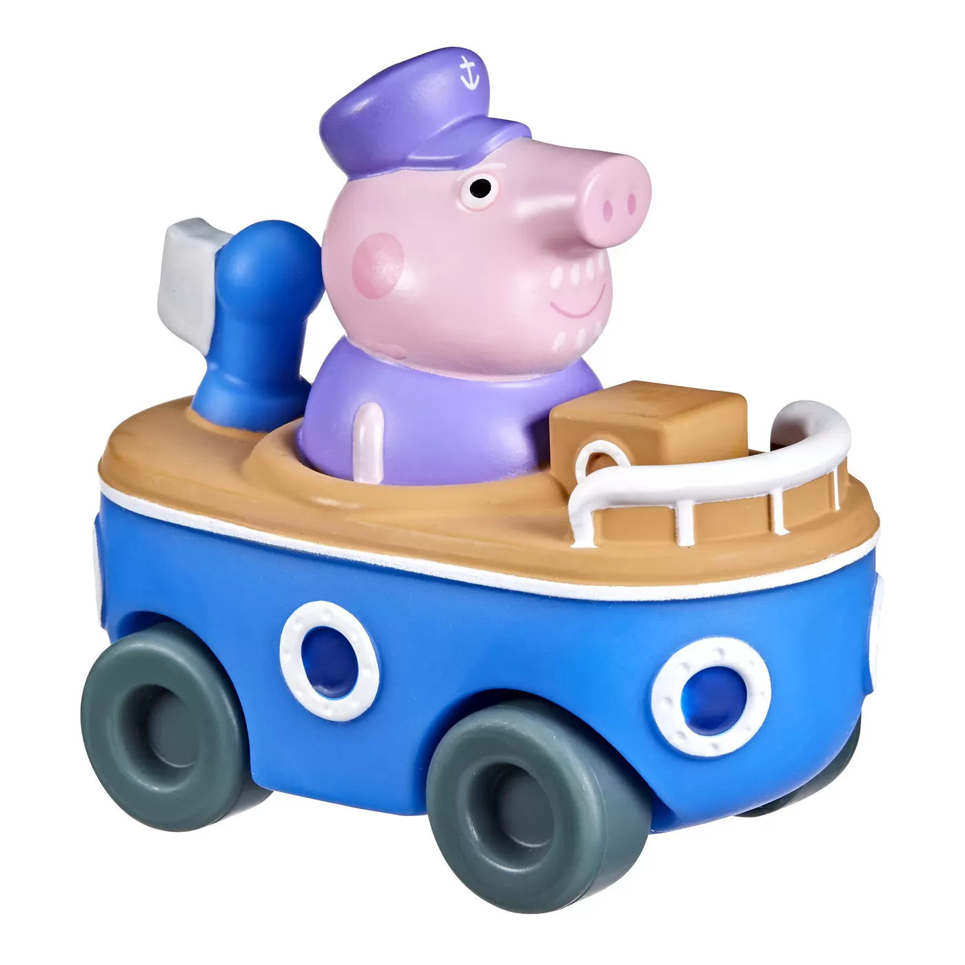 Mașinuțe copii, Camioane de Jucărie - Peppa Pig - Masinuta Buggy si Figurina Bunicul Pig, varsta de la 3 ani la 7 ani