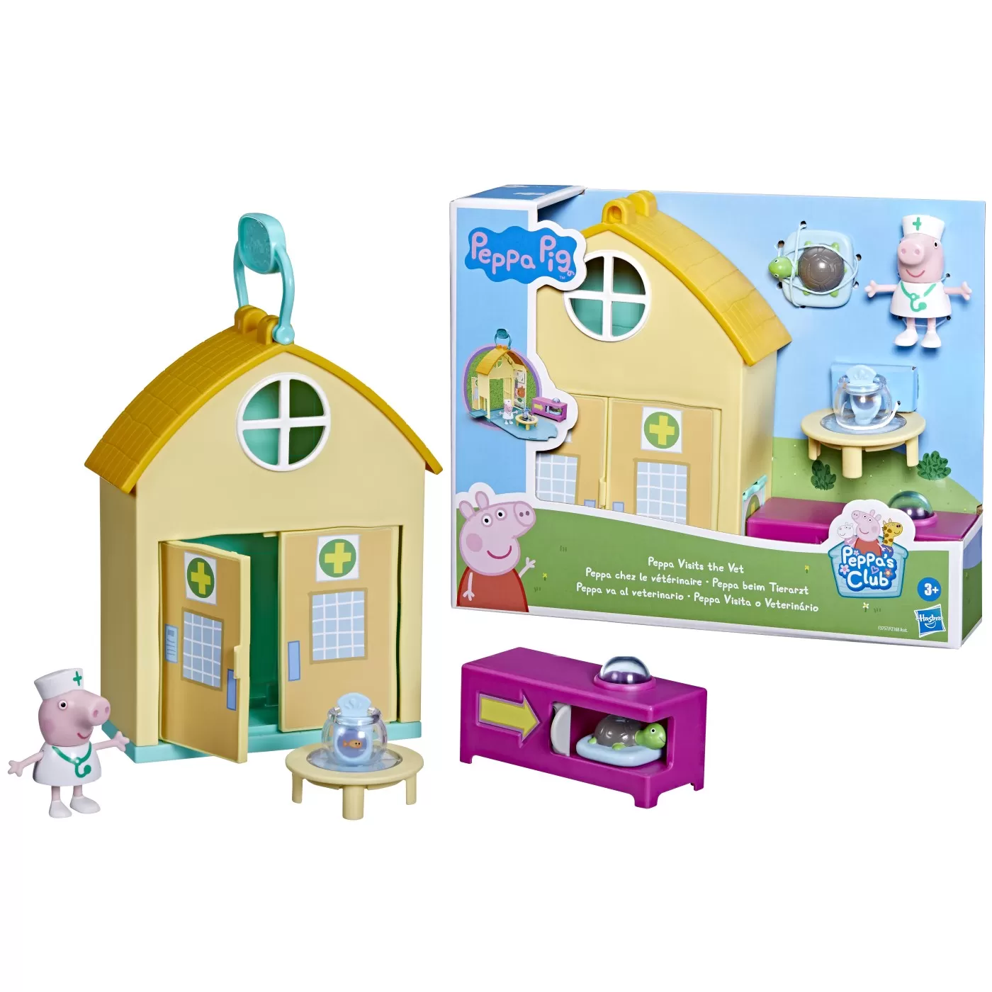 Jucării și Jocuri pentru copii - Peppa Pig - Cabinet Veterinar, Set de Joaca, varsta de la 3 ani la 7 ani