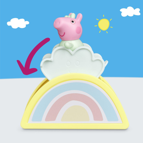Peppa pig set de joaca camera lui evie cu figurine si si accesorii copii varsta 3 ani - 7 ani [7]