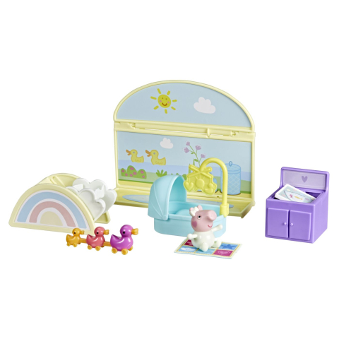 Peppa pig set de joaca camera lui evie cu figurine si si accesorii copii varsta 3 ani - 7 ani [2]