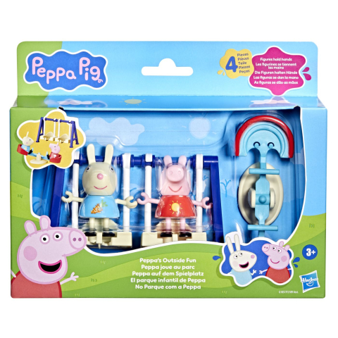 Jucării și Jocuri pentru copii - Peppa pig set distractie in aer liber copii varsta 3 ani - 7 ani
