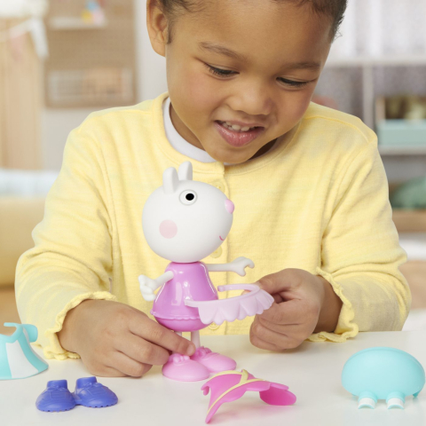  peppa pig set figurina si accesorii vestimentare 15cm [3]