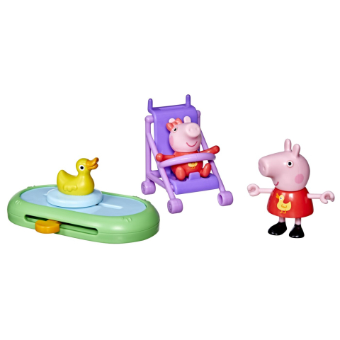 Peppa pig set peppa si evi in parcul de distractii copii varsta 3 ani - 7 ani [2]