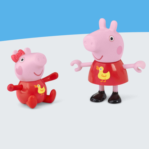 Peppa pig set peppa si evi in parcul de distractii copii varsta 3 ani - 7 ani [9]