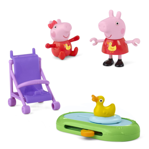 Peppa pig set peppa si evi in parcul de distractii copii varsta 3 ani - 7 ani [3]