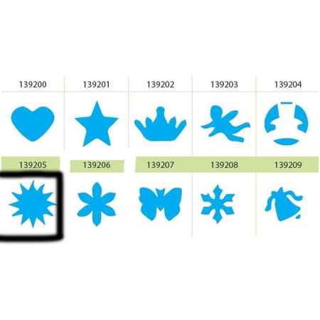 Junior - Perforator 1 cm, Forma Soare, Mov - Micostore.ro [2]