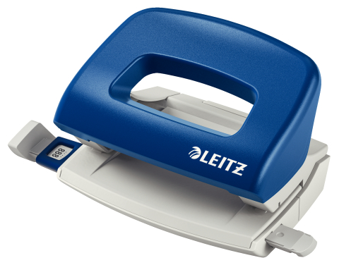 Articole pentru birou - Perforator 10 coli model 5058 albastru leitz