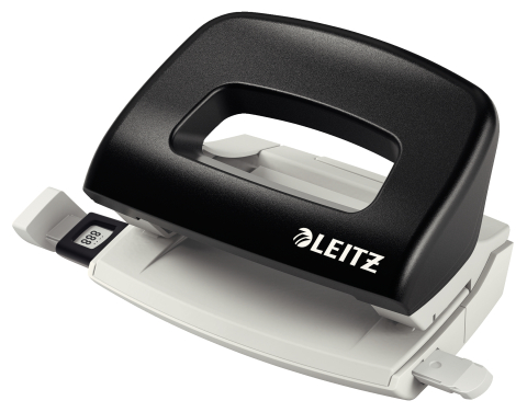 Articole pentru birou - Perforator 10 coli model 5058 negru leitz