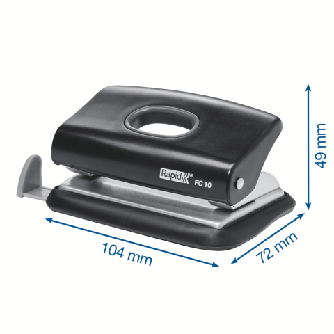 Perforator 10 coli model fc10 negru rapid [3]
