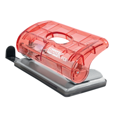 Articole pentru birou - Perforator 10 coli model fc5 colour breeze corai rapid