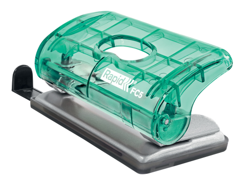 Articole pentru birou - Perforator 10 coli model fc5 colour'breeze verde rapid