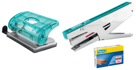Perforator 10 coli model fc5 colour ice albastru rapid [3]