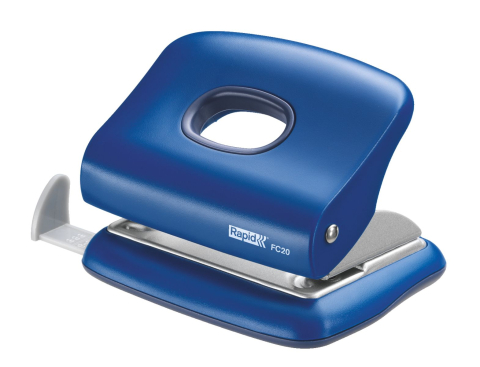 Articole pentru birou - Perforator 20 coli model fc20 albastru rapid