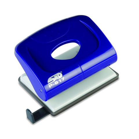 Articole pentru birou - Perforator 20 coli model p817 albastru noki