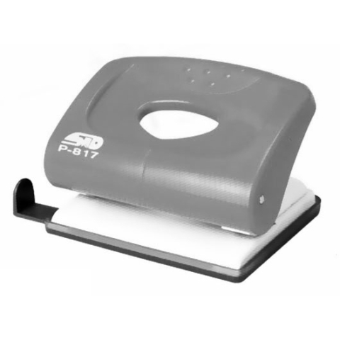 Articole pentru birou - Perforator 20 coli model p817 gri noki
