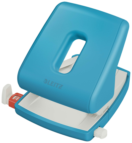 Articole pentru birou - Perforator 30 coli model 5004 albastru celest cosy leitz
