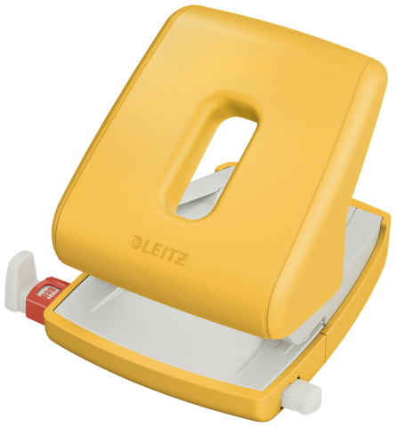 Articole pentru birou - Perforator 30 coli model 5004 galben chihlimbar cosy leitz