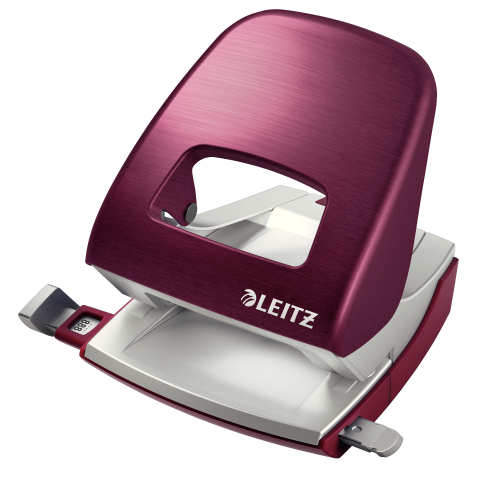Articole pentru birou - Perforator 30 coli model 5006 metalic grena style leitz